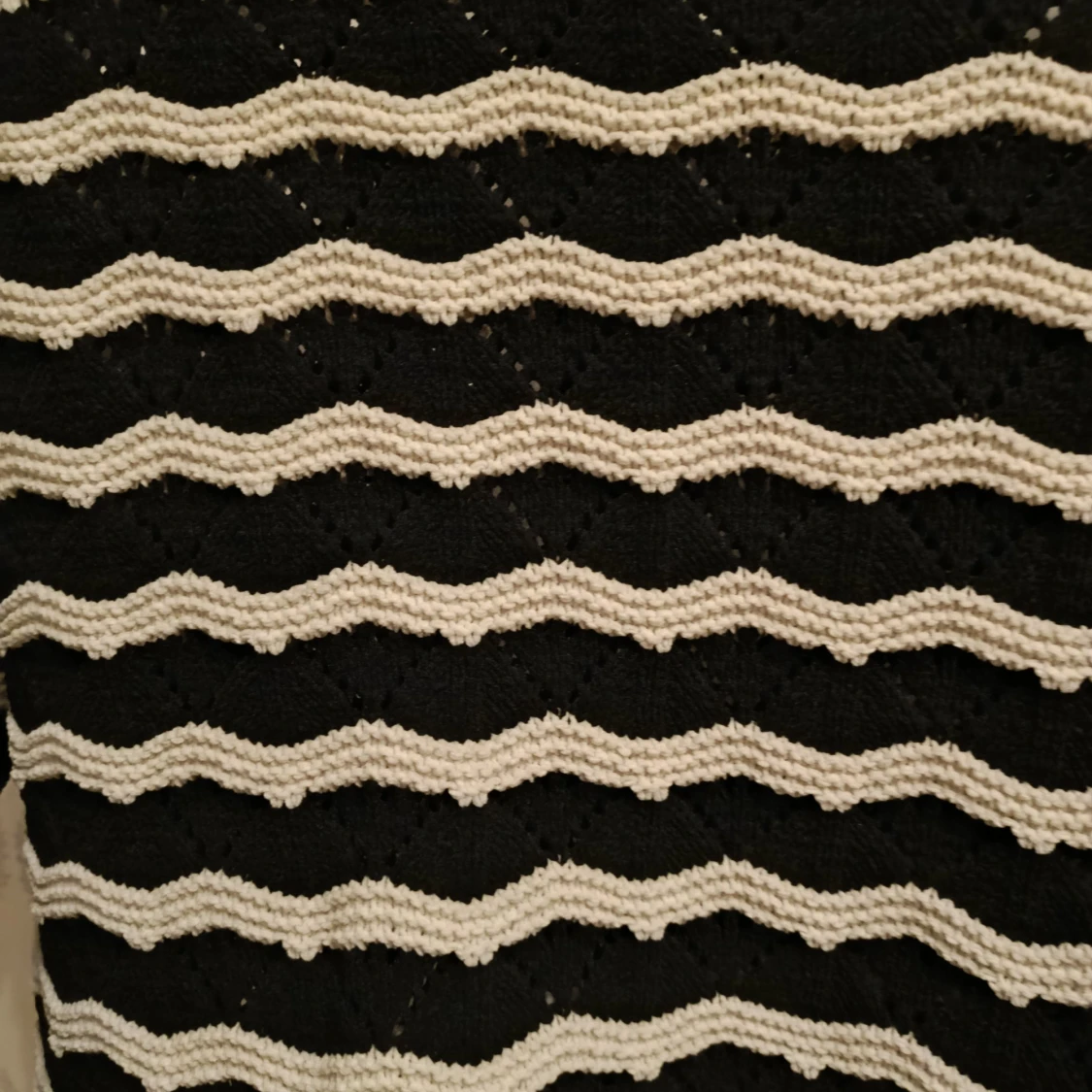 Randig stickad tröja  - 3