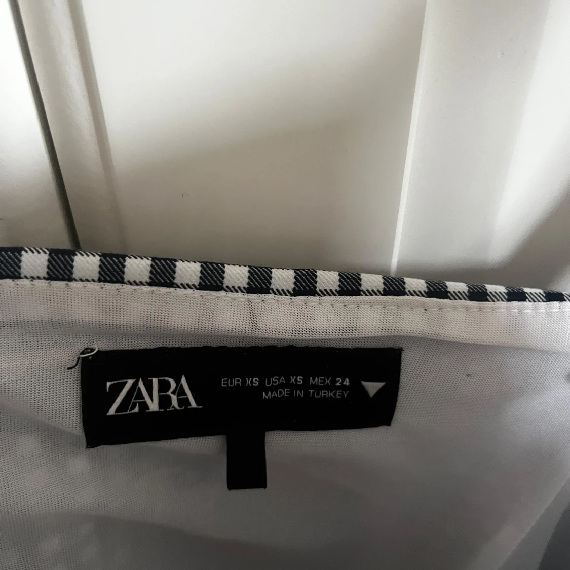 Rutig korsett topp Zara - 1