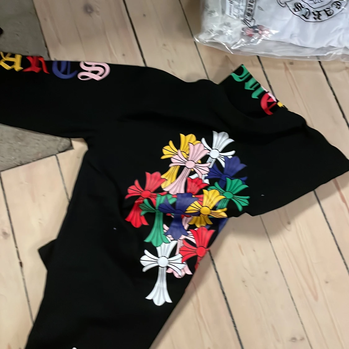 Sjukt snygg chrome hearts långarmad tröja - 3