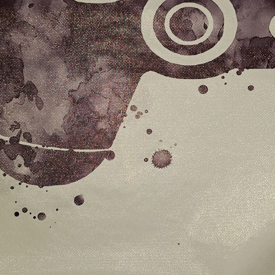 Tavla utan ram med form av en controll - 1