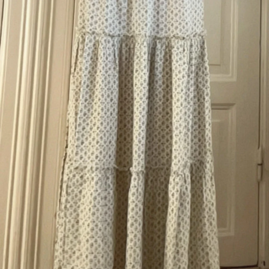 Mönstrad långkjol från mango