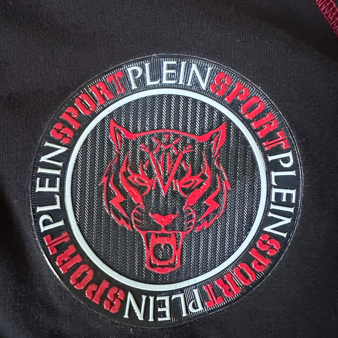 Svart zip hoodie från Plein Sport - 1