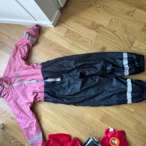 Fodrad overall  - Fin fodrad regn overall 