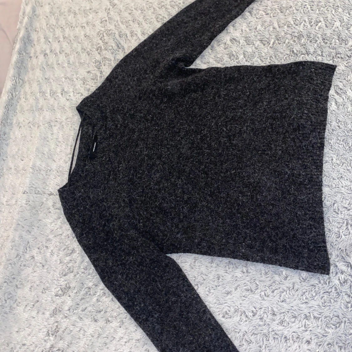 Mörkgrå stickad tröja Vero Moda - 2