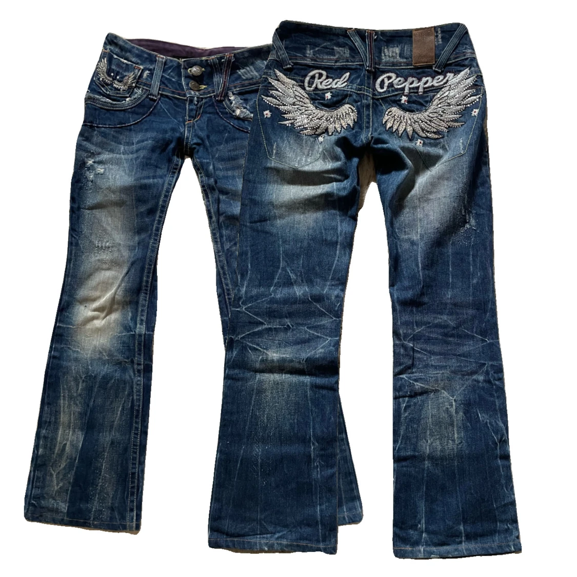 Y2K low rise Red Pepper jeans W25 - 1