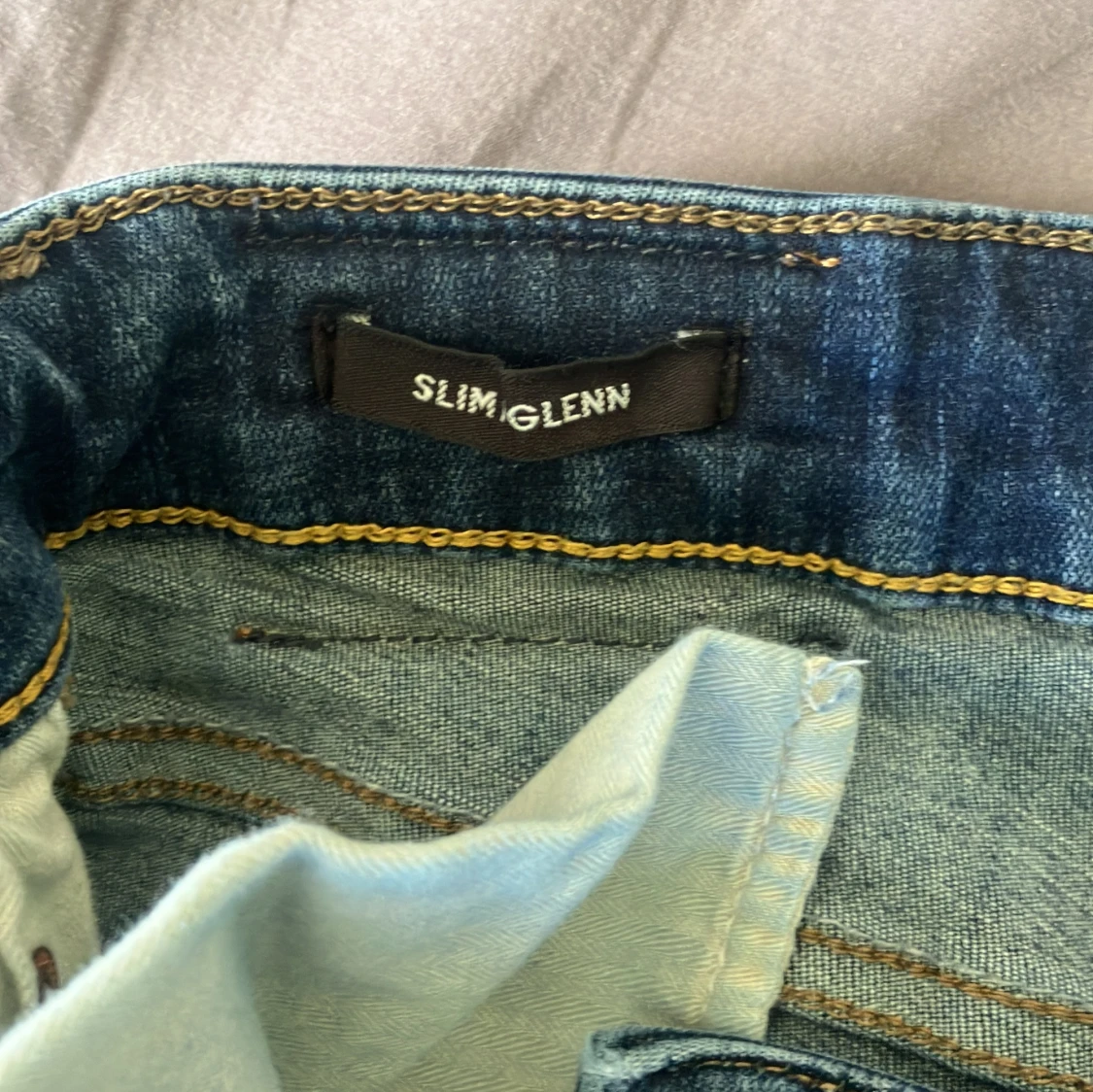 Jack & Jones Slim Glenn blå jeans - 3