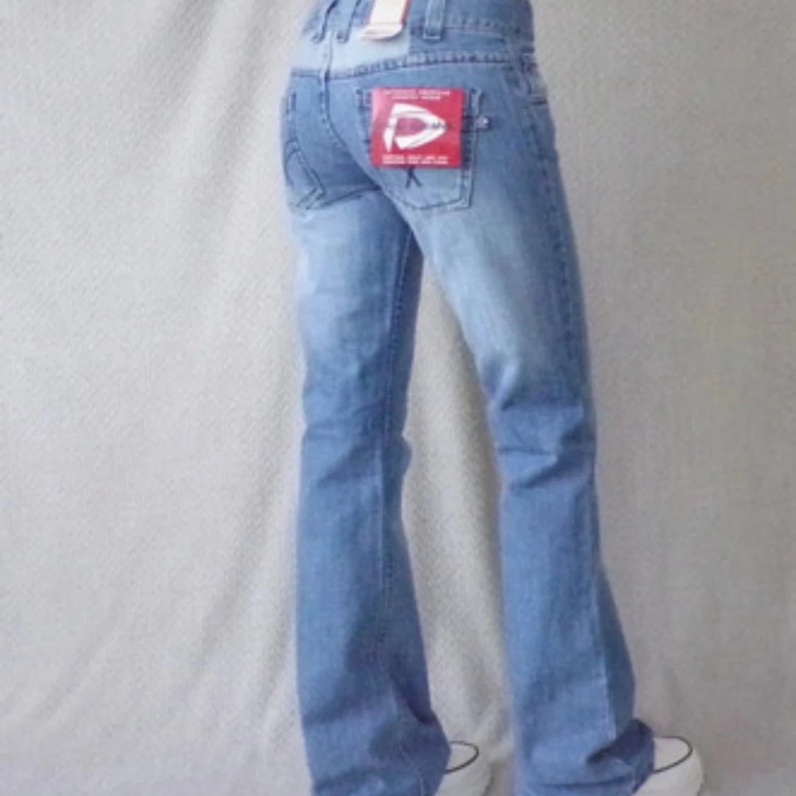 Dallas ljusblå bootcut jeans - 1
