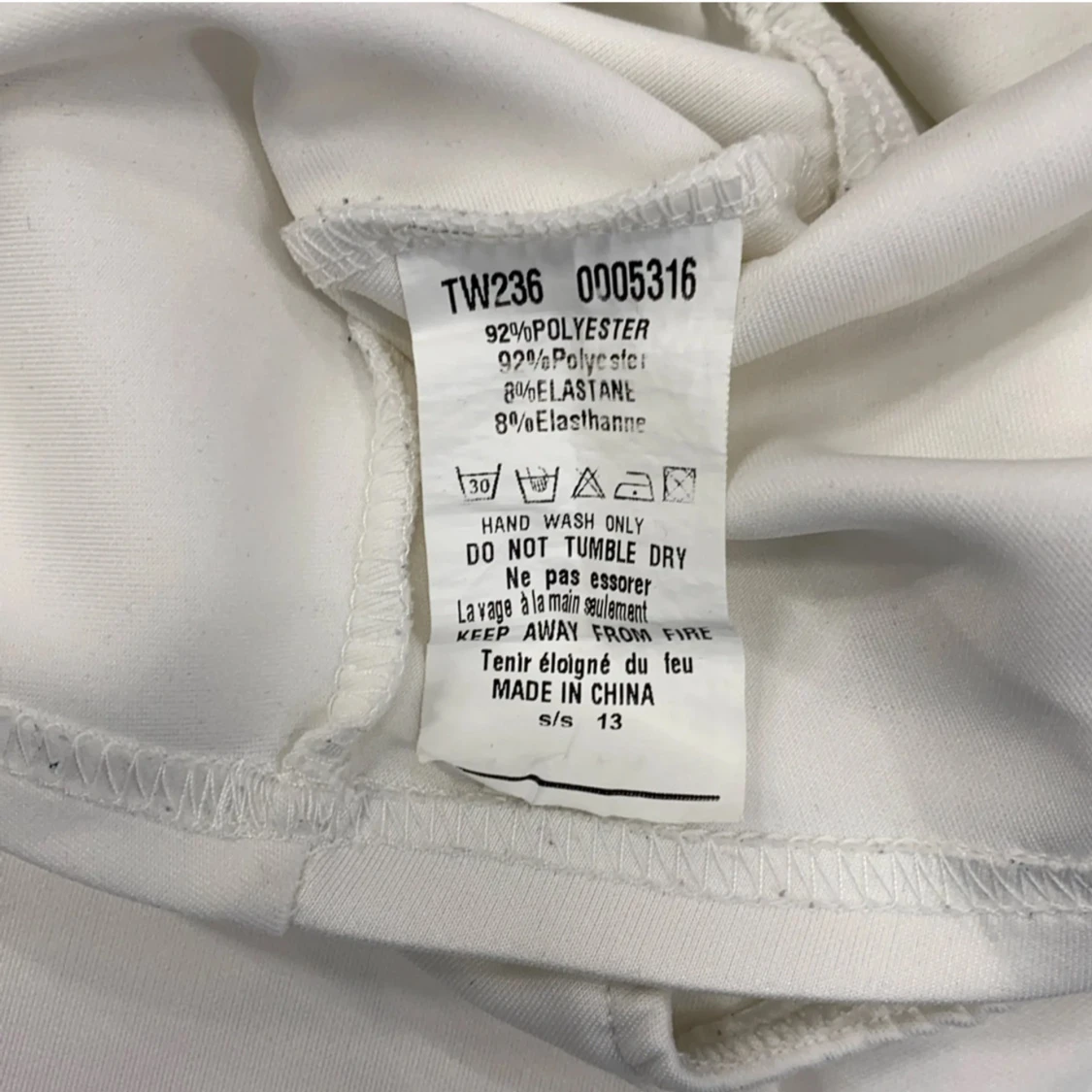Vit peplumtop från AX Paris - 3