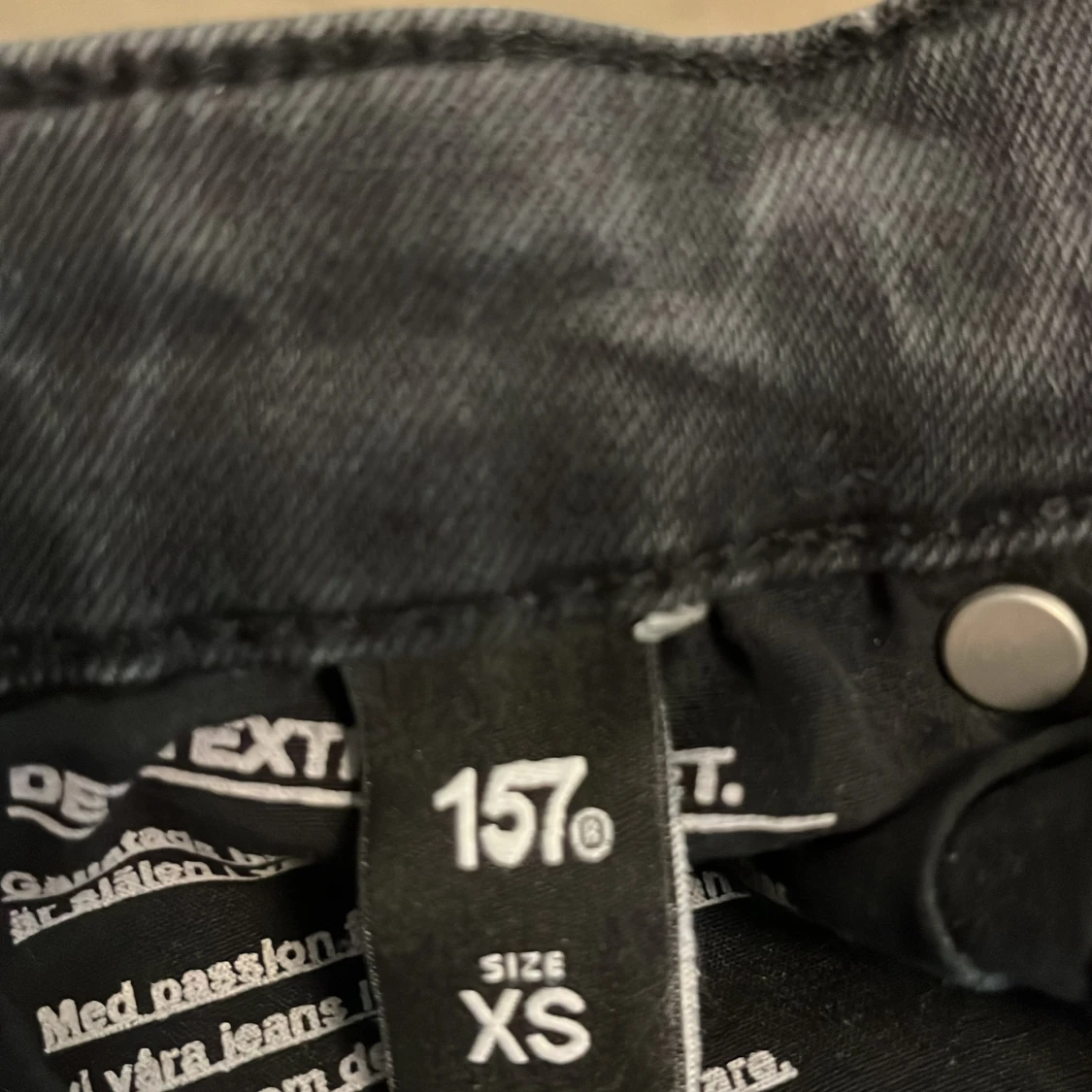 Bootcut jeans i svart från 157 XS - 3