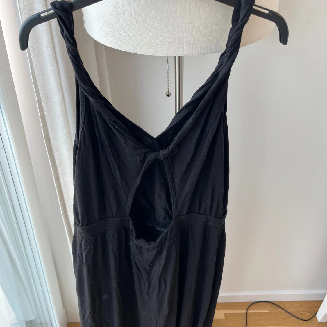 Svart maxiklänning från Lindex - 1