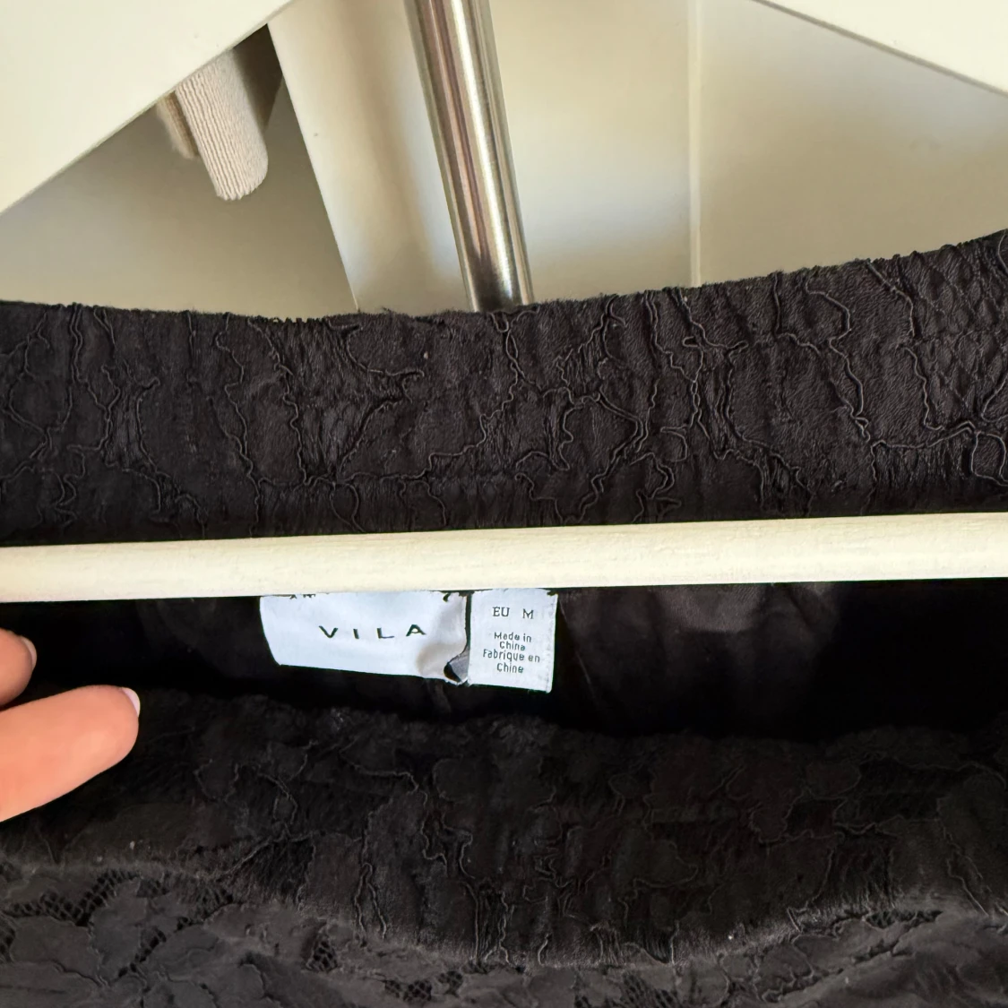 Svarta spetsbyxor från Vila, M - 1