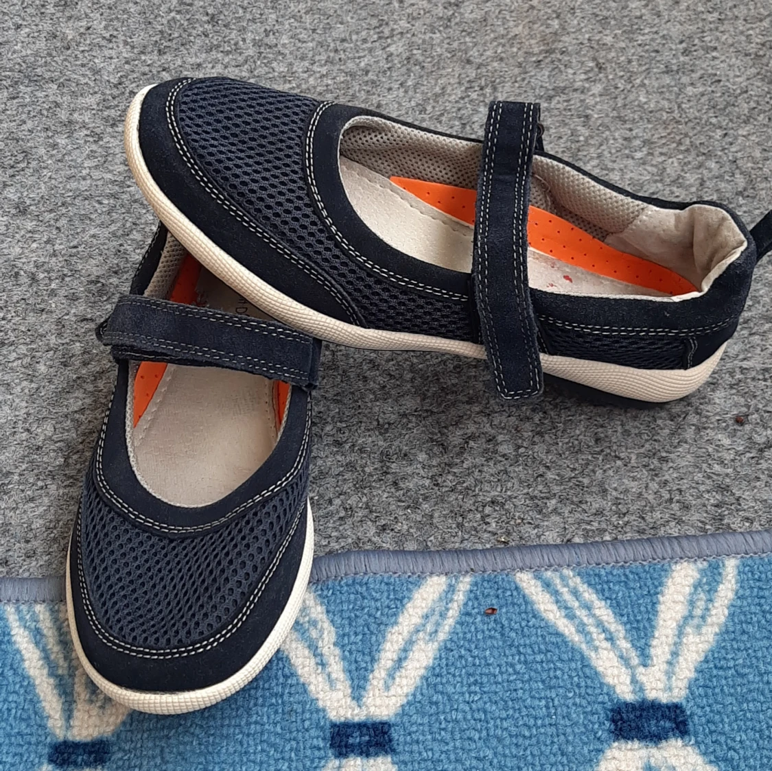 Mörkblå ballerinaskor Soft Dreams - 1