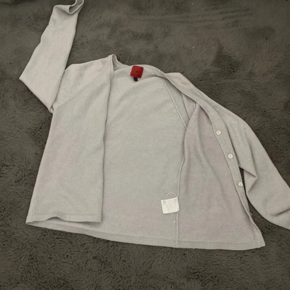 Ljusgrå kofta från JDY - 1