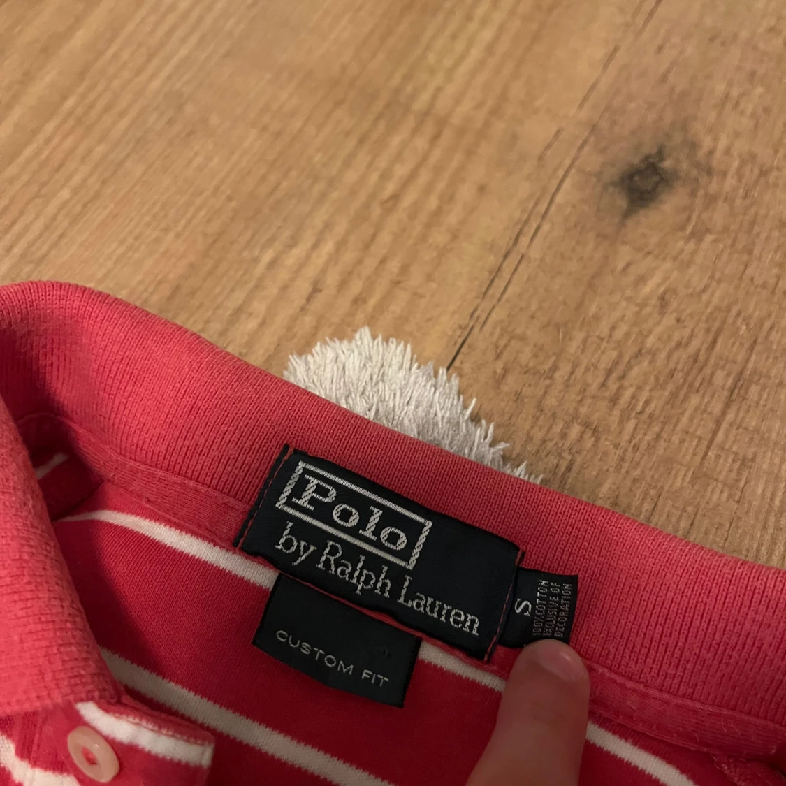 Röd- och vitrandig pikétröja från Polo Ralph Lauren - 2