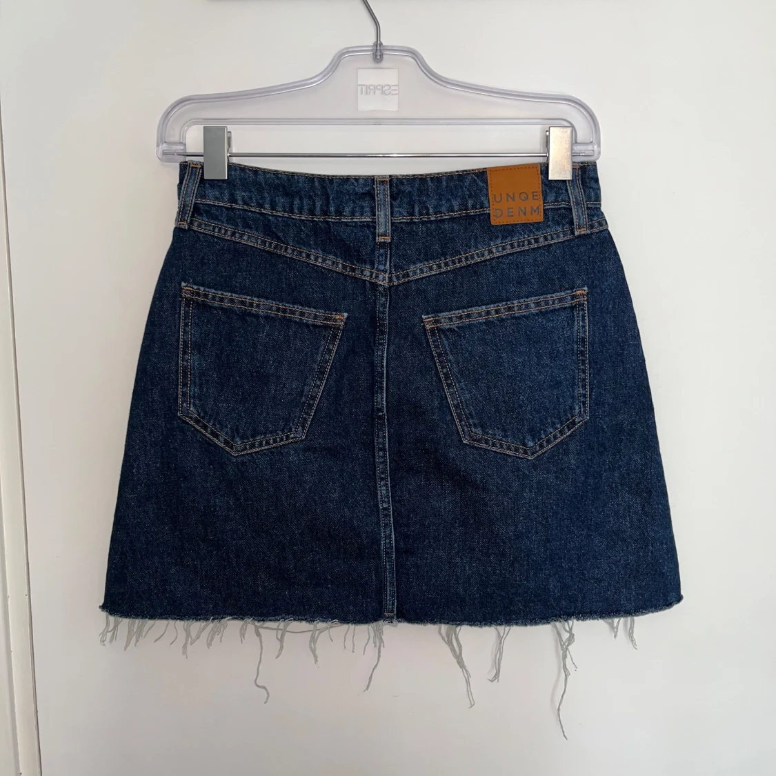 Mörkblå jeanskjol  - 2