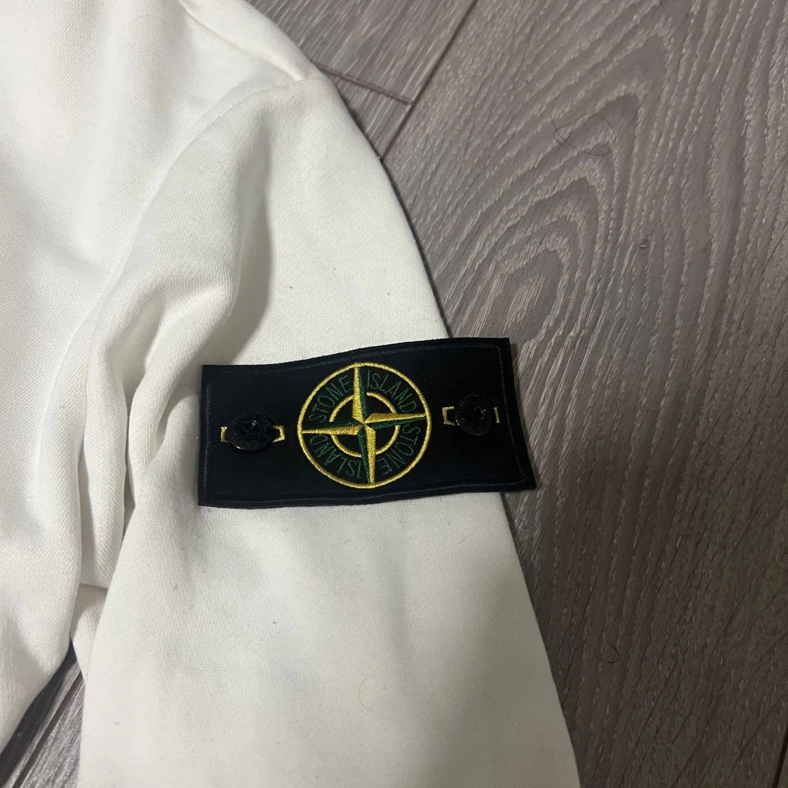 Vit sweatshirt från Stone Island - 2