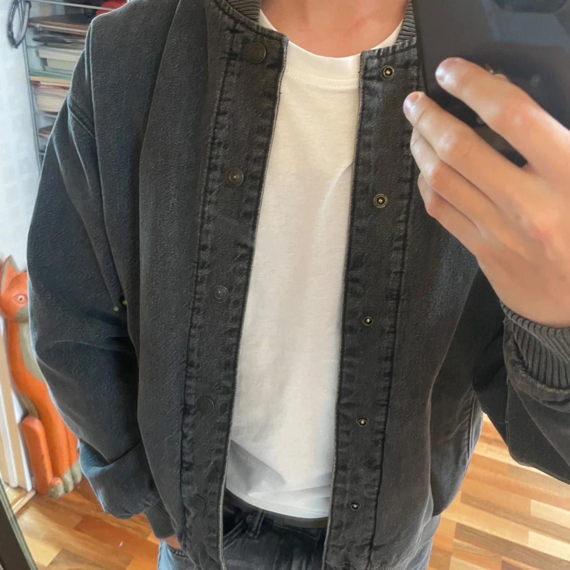 Svart jeansbomberjacka från Levi's - 1