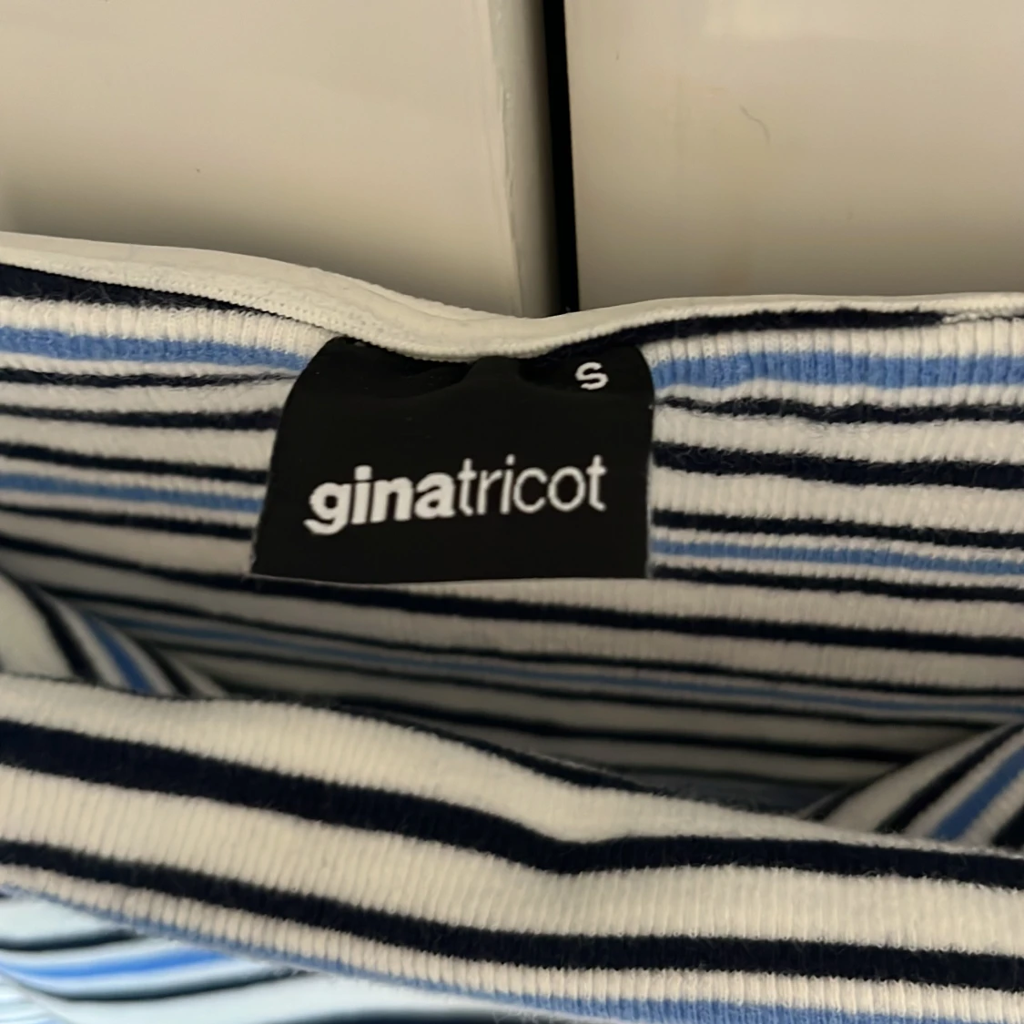 Randig midi-klänning - 3