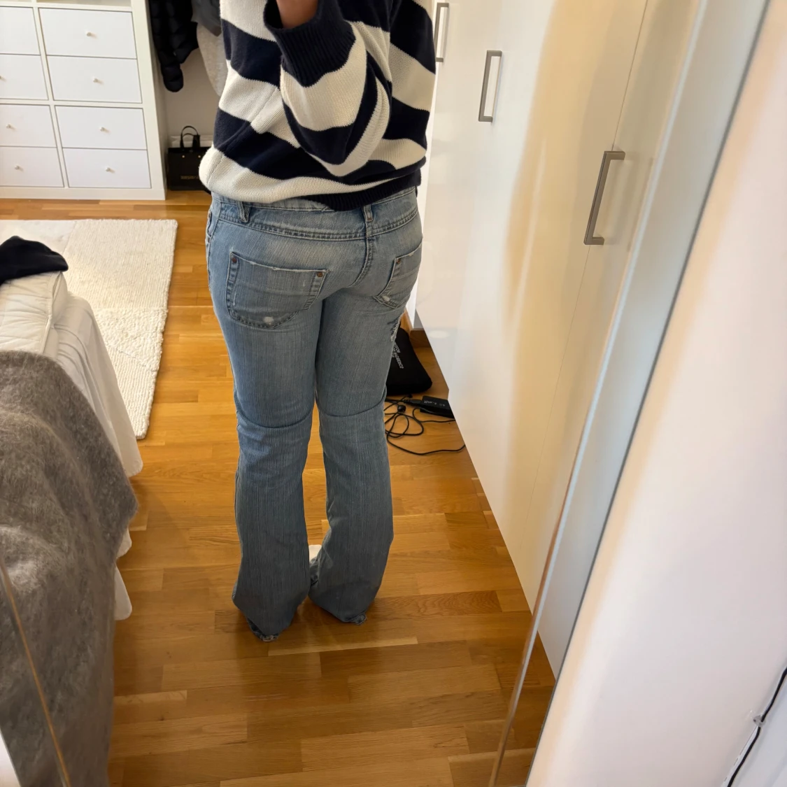 Unika bootcutjeans - 3