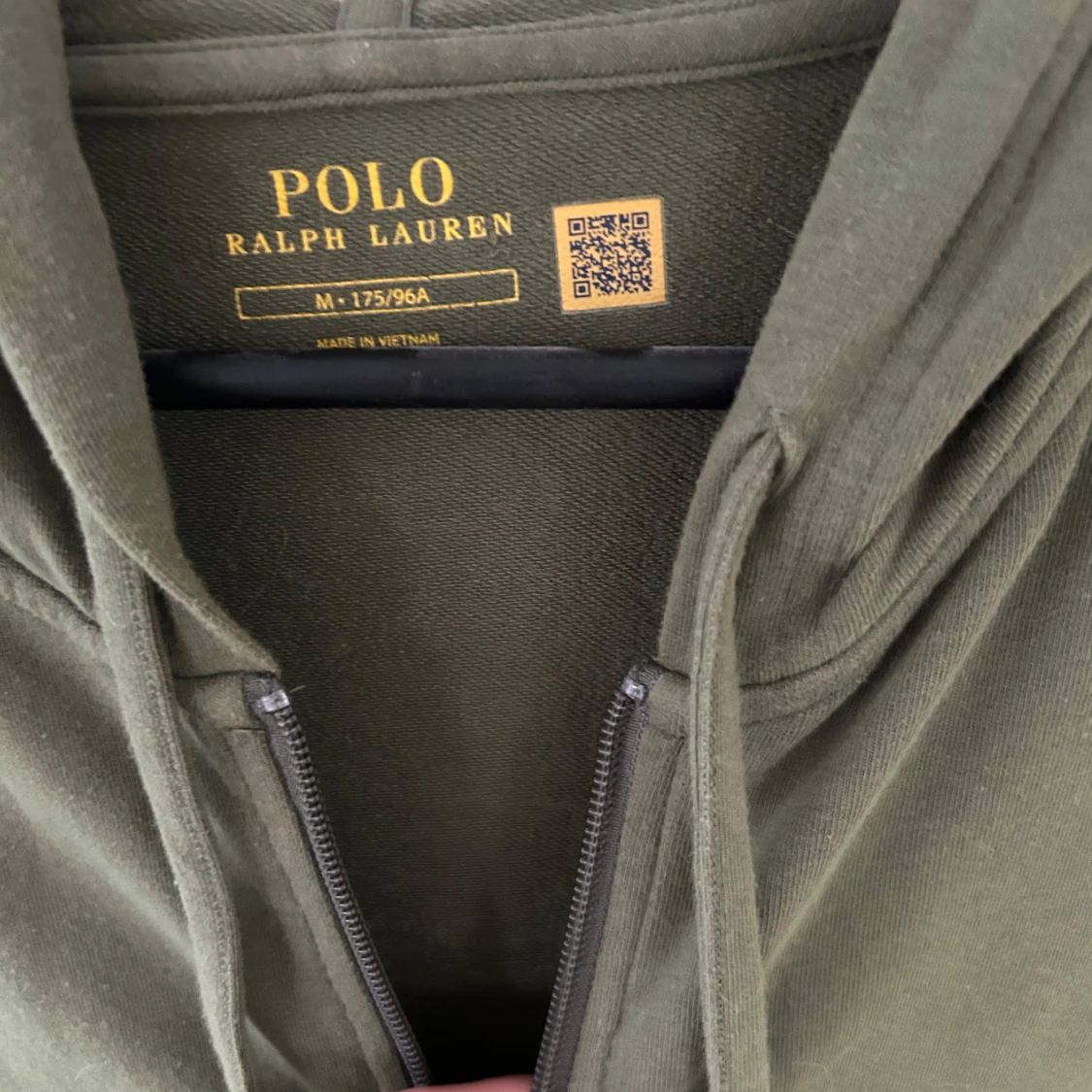 Grön zip hoodie från Polo Ralph Lauren - 1