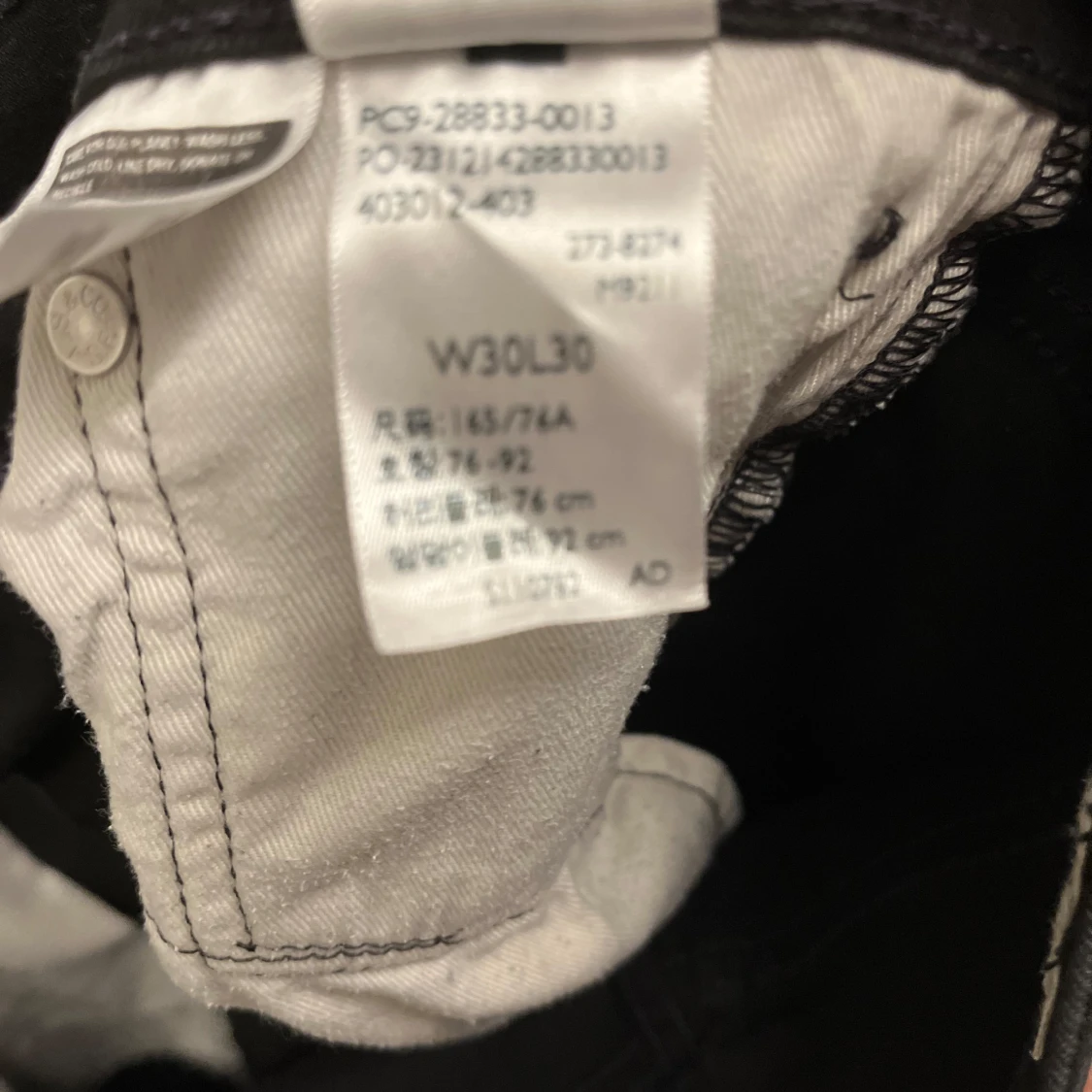 Svarta Levi's 511 jeans W30 L30 - 2