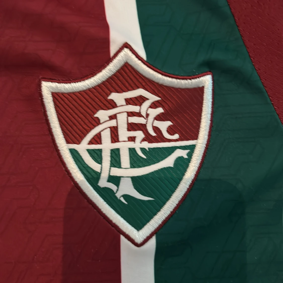 Randig Fluminense fotbollströja Umbro 120 års jubileum  - 2