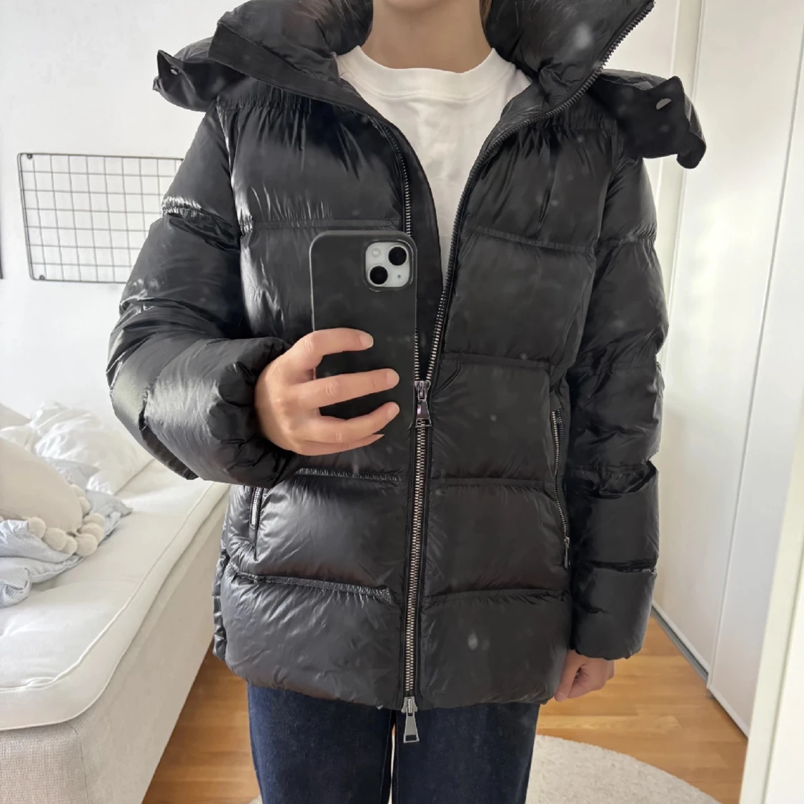 Svart pufferjacka massimo dutti - 2