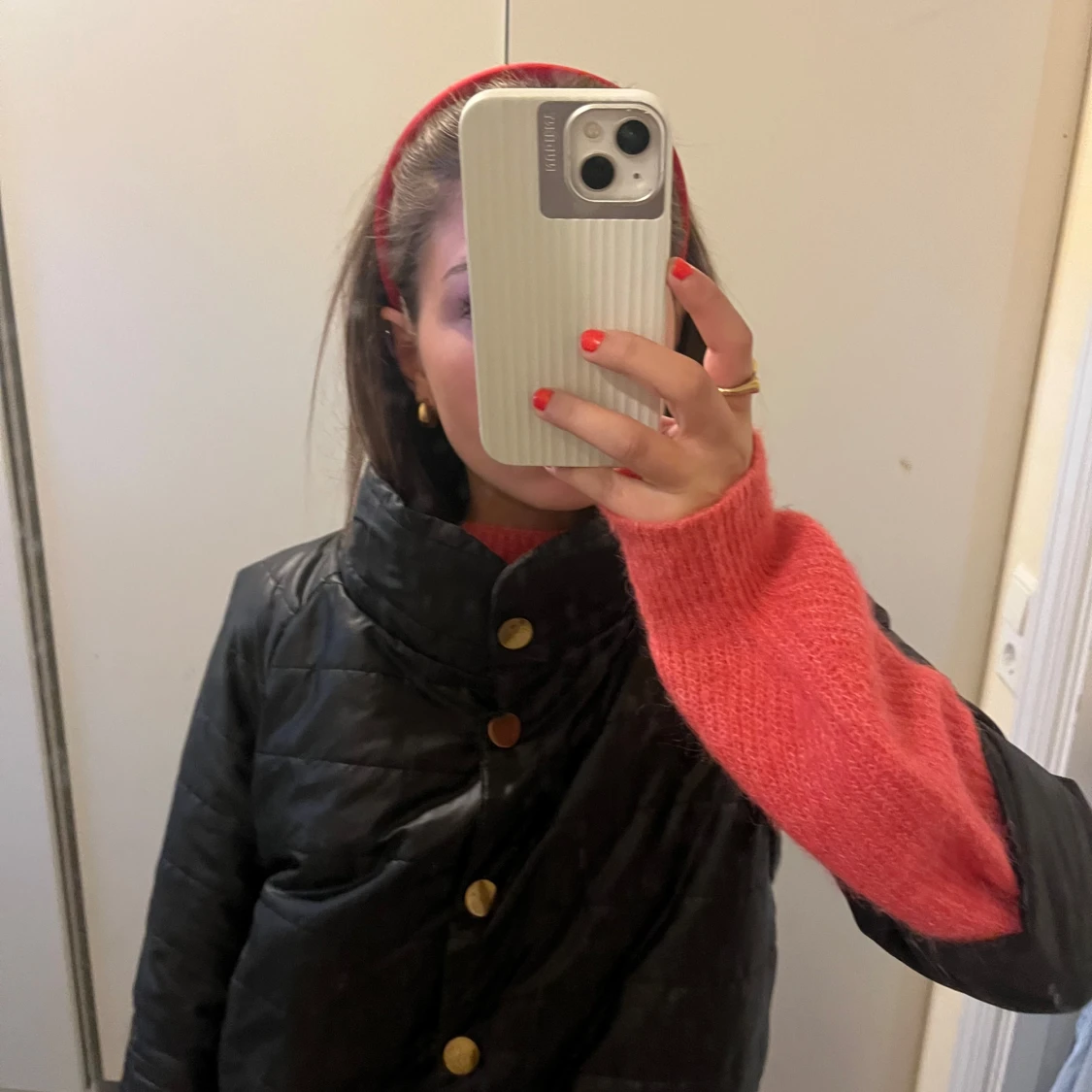 Svart trekvartsjacka  - 2