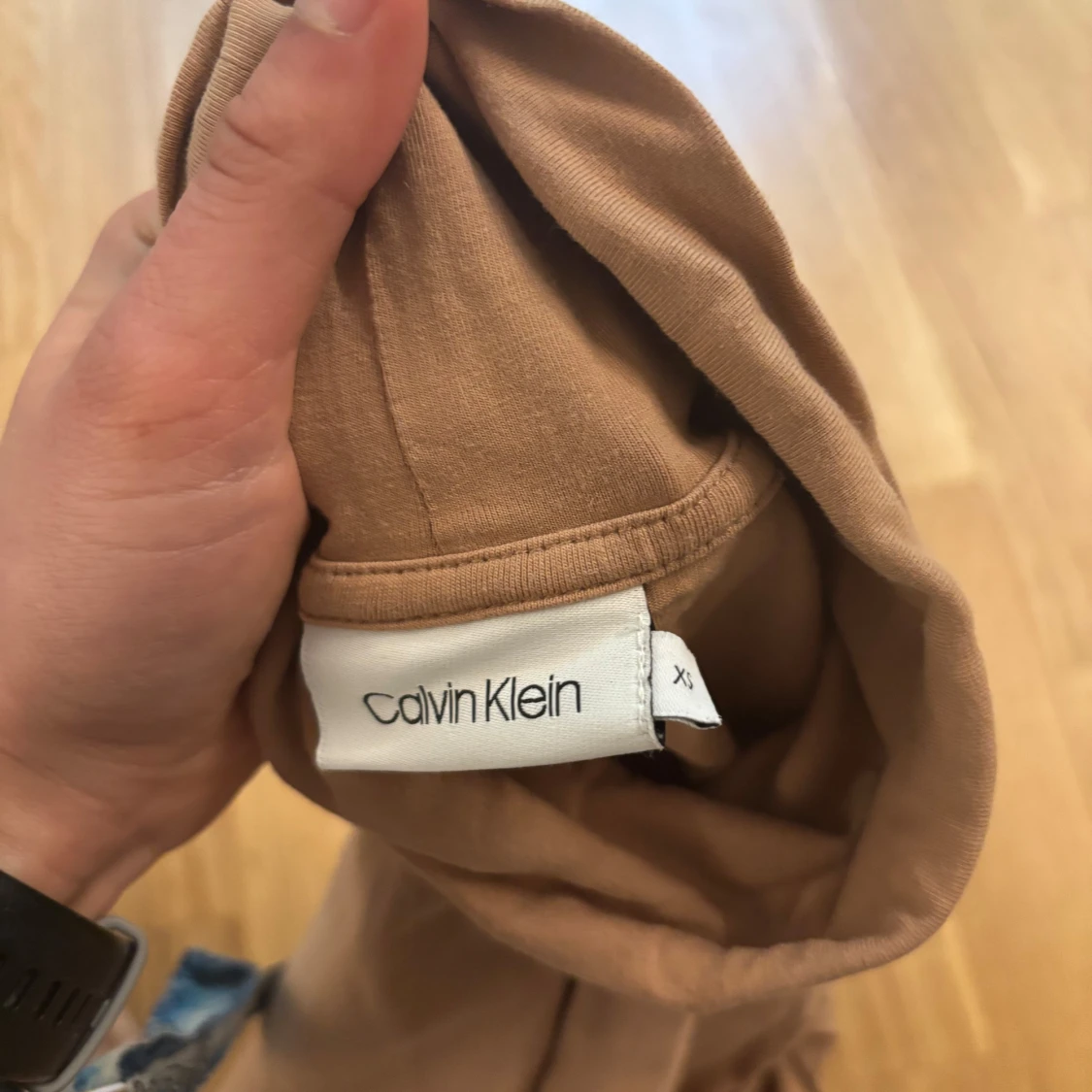 Beige polotröja från Calvin Klein - 3