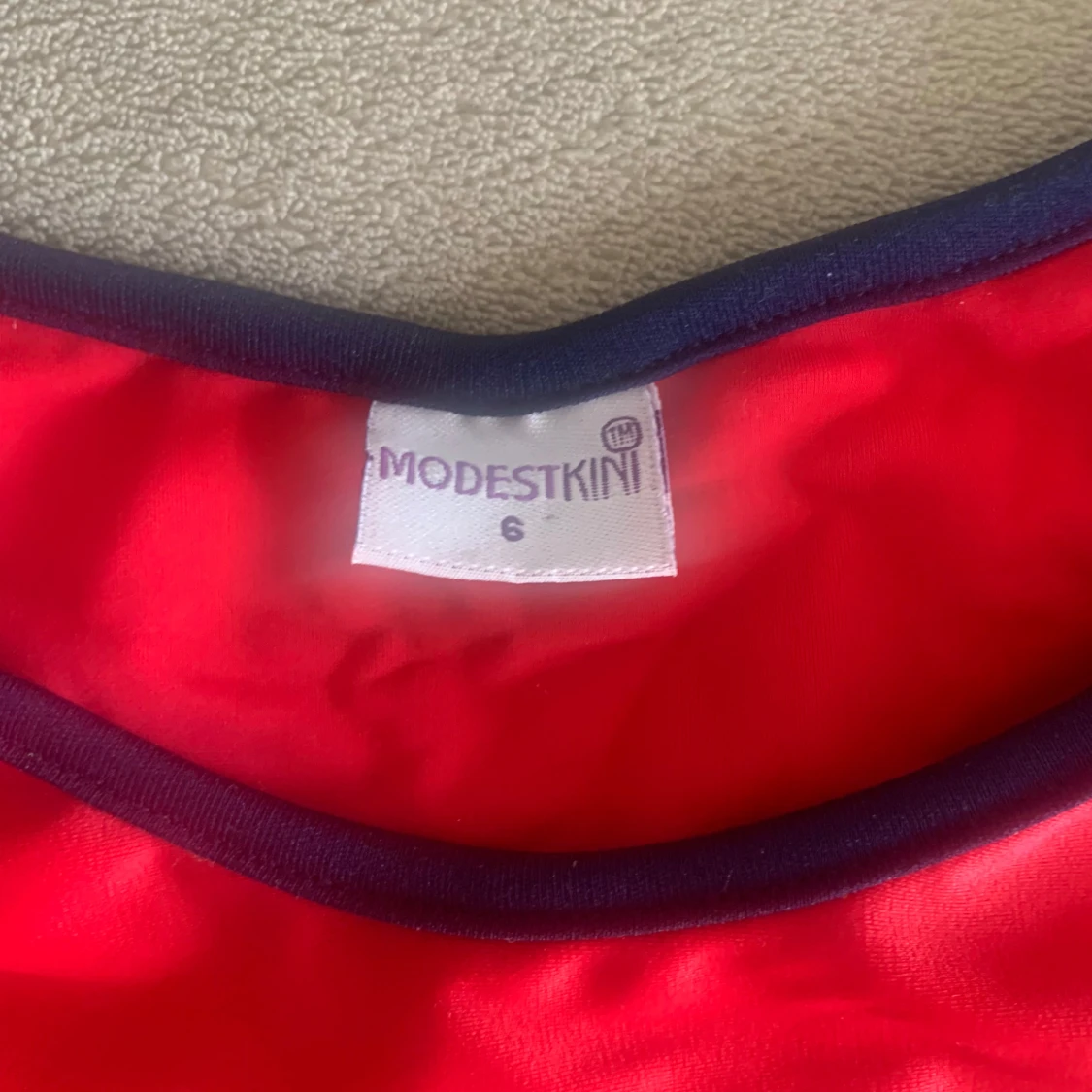 Blå vida byxor från Modestkini - 2