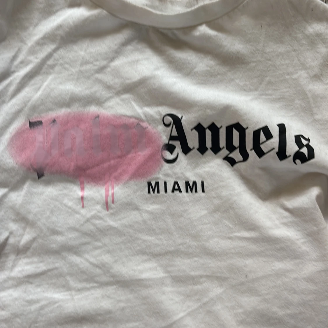 Vit t-shirt från Palm Angels med tryck - 1