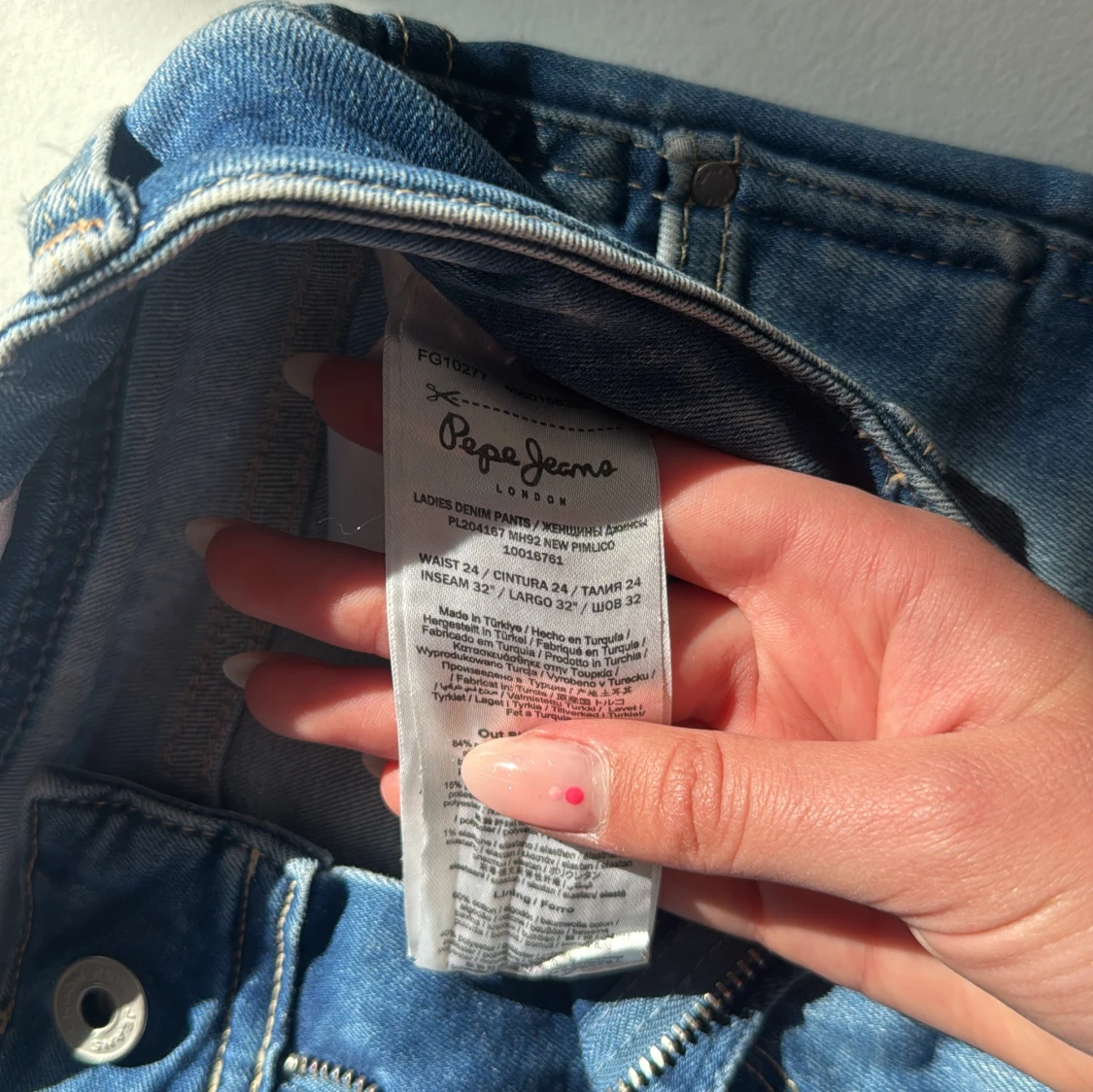 Blå bootcut jeans från Pepe Jeans - 2