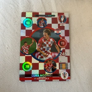 Luka modric 2016 euro card - Säljer detta kort 