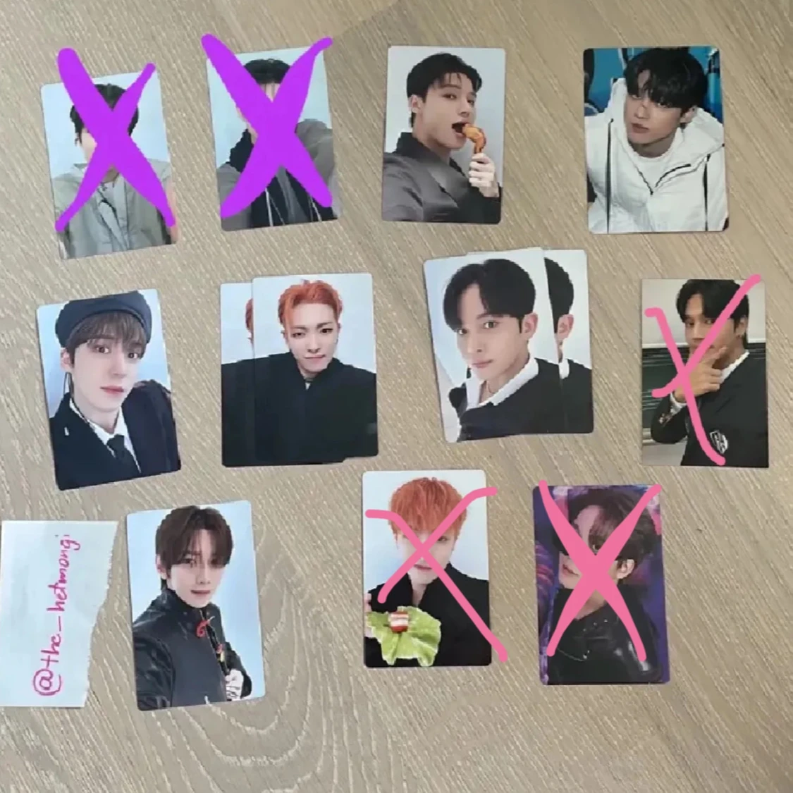 ateez photocards
