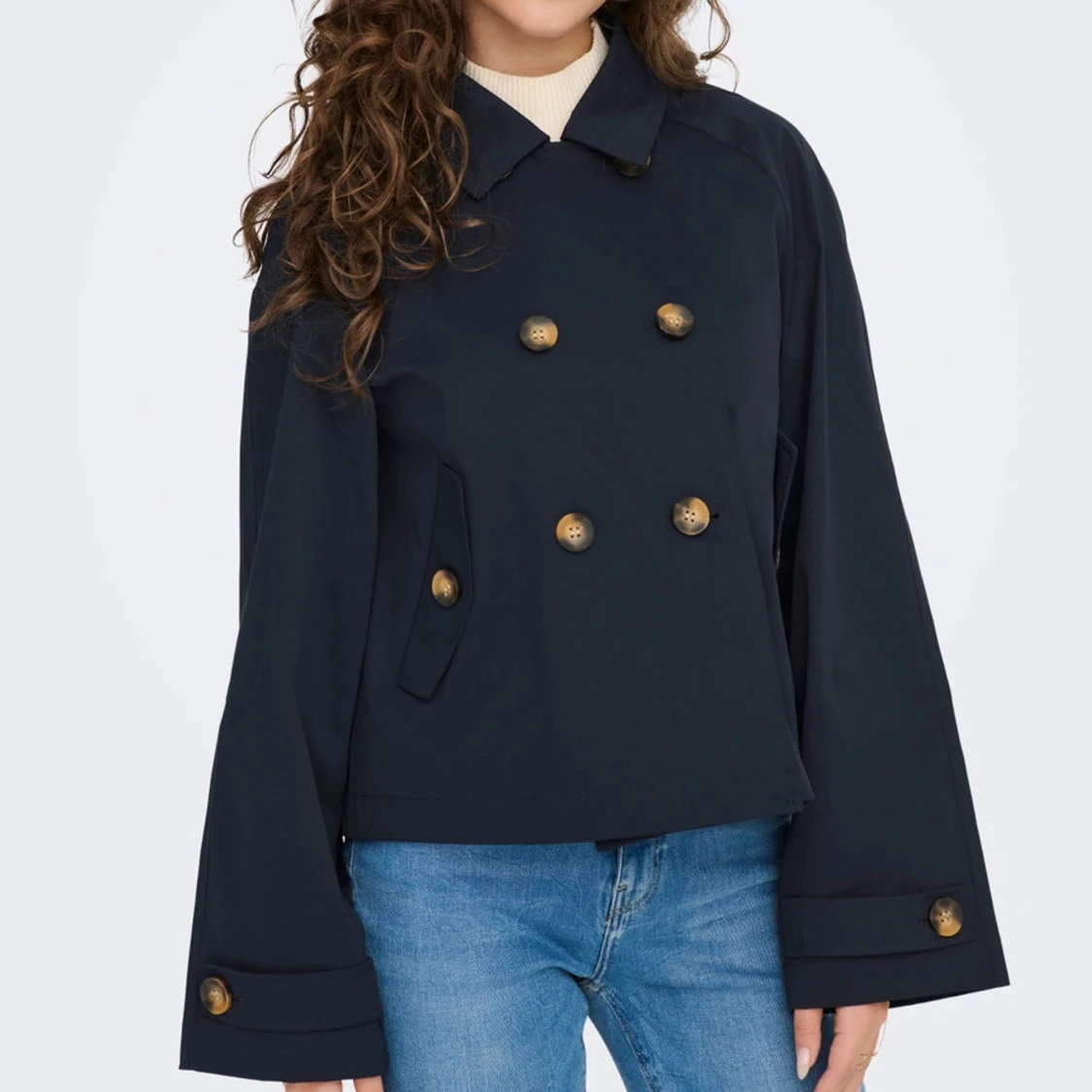 Mörkblå kavajjacka från ONLY - 2