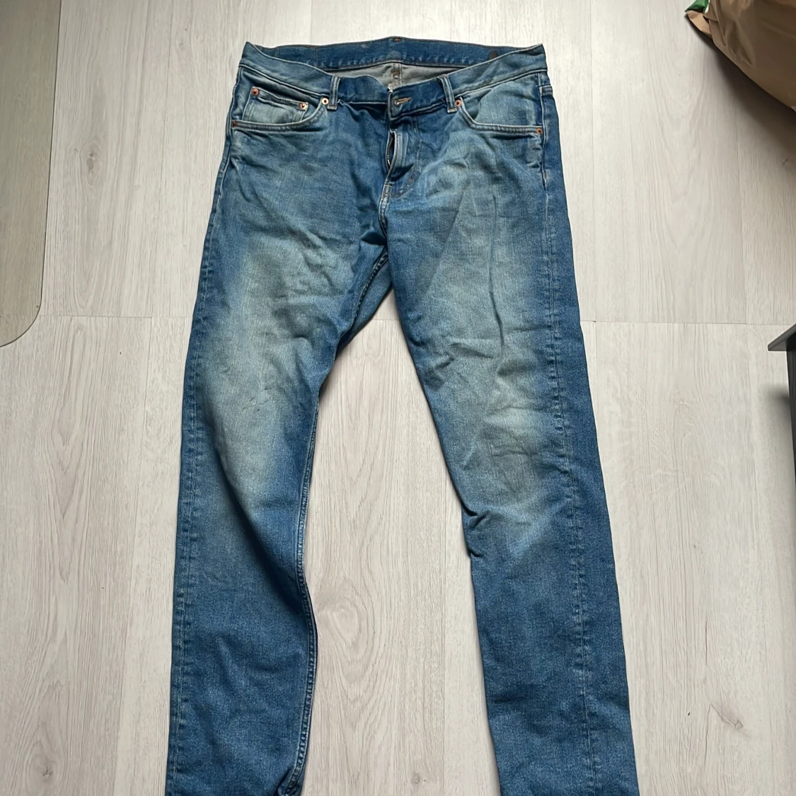 Blå jeans från Weekday