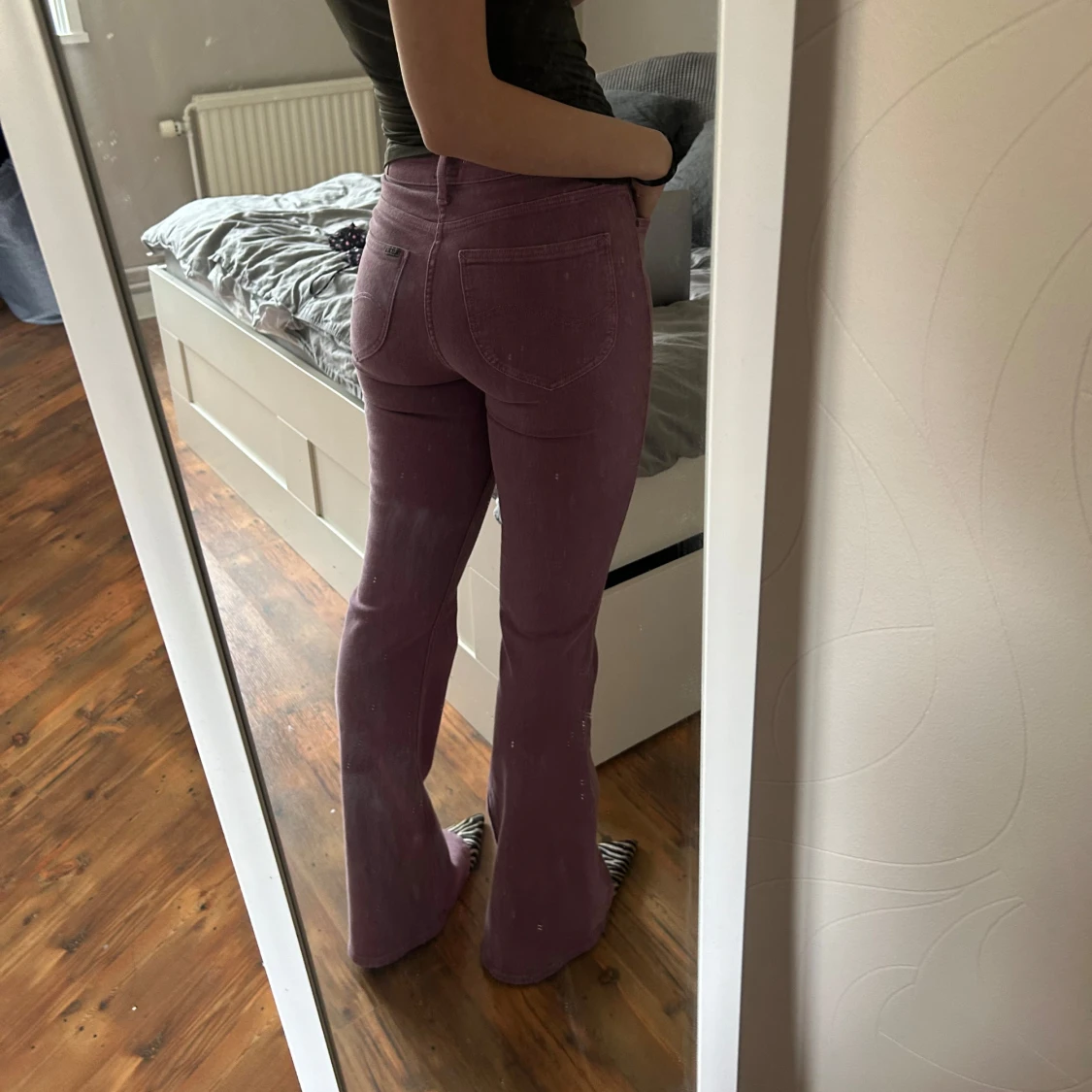 Lila bootcut jeans - 2