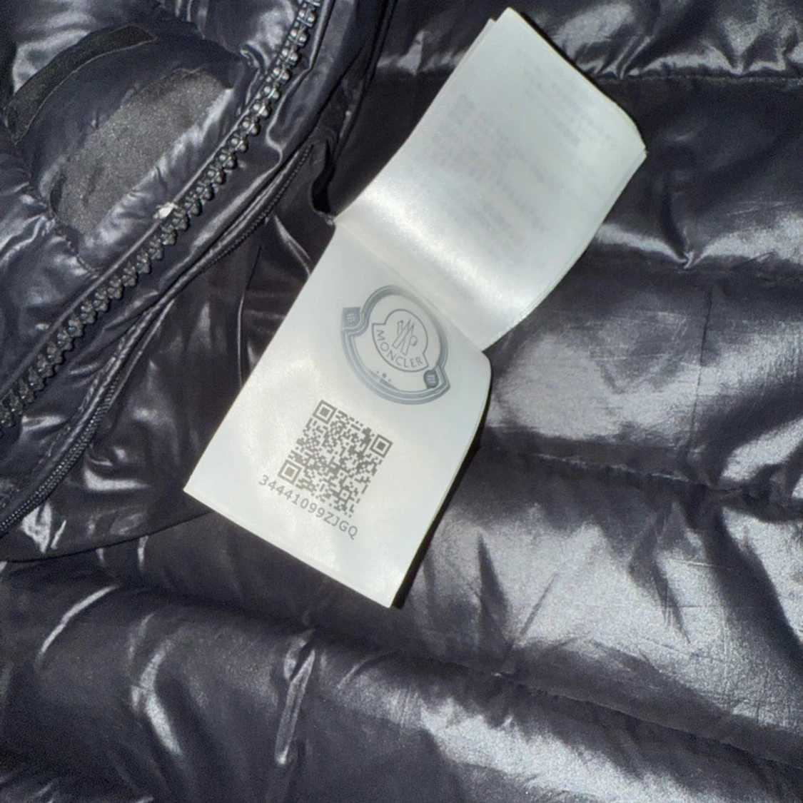 Svart dunväst från Moncler - 2