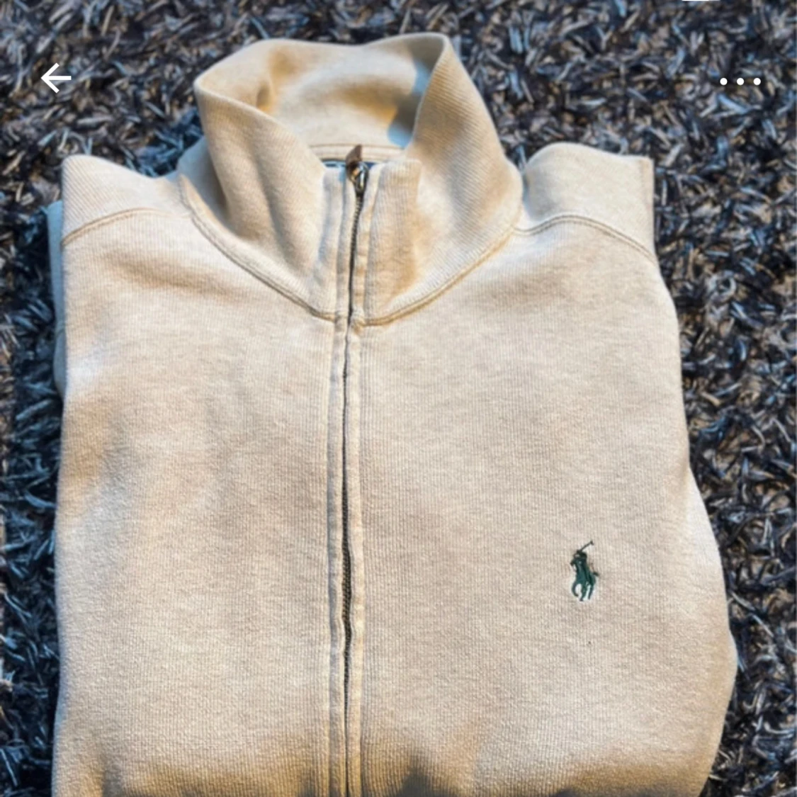 Beige ziptröja från Polo Ralph Lauren - 1