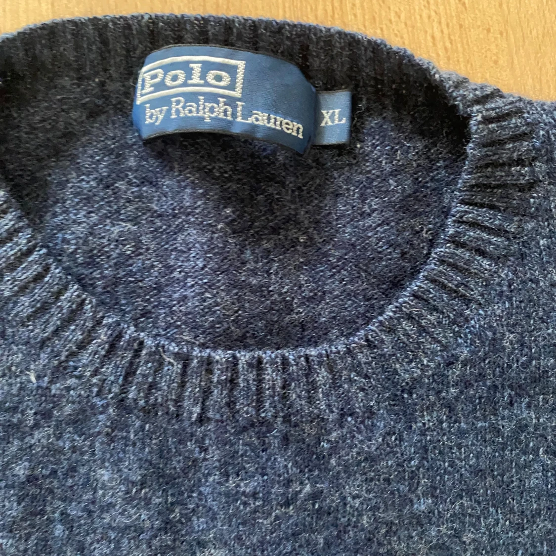 Mörkblå stickad tröja Polo Ralph Lauren - 2