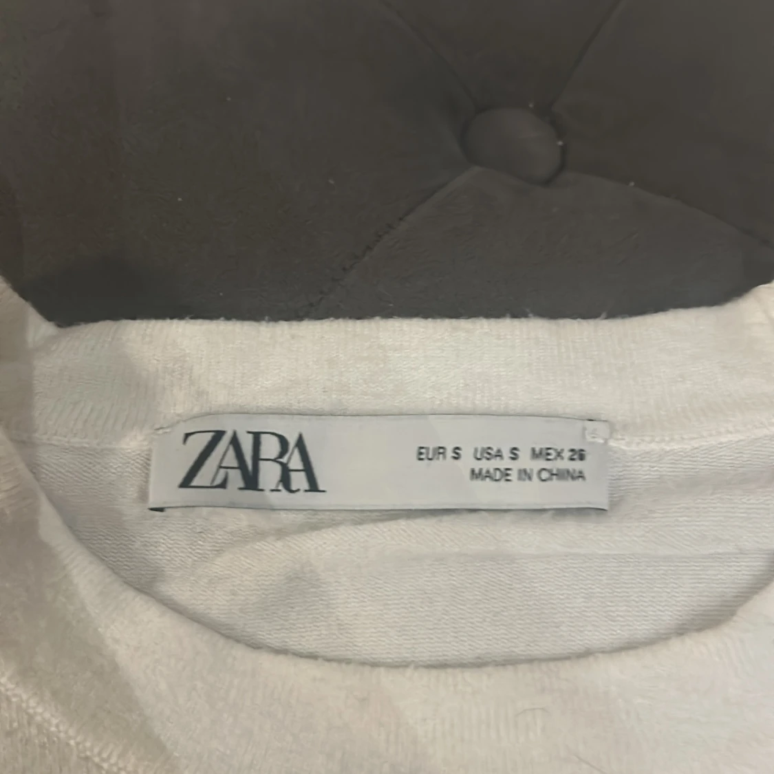 Vit tröja från Zara i bomull - 1