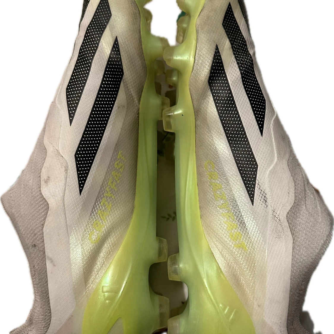 Adidas Crazyfast vita fotbollsskor - 1