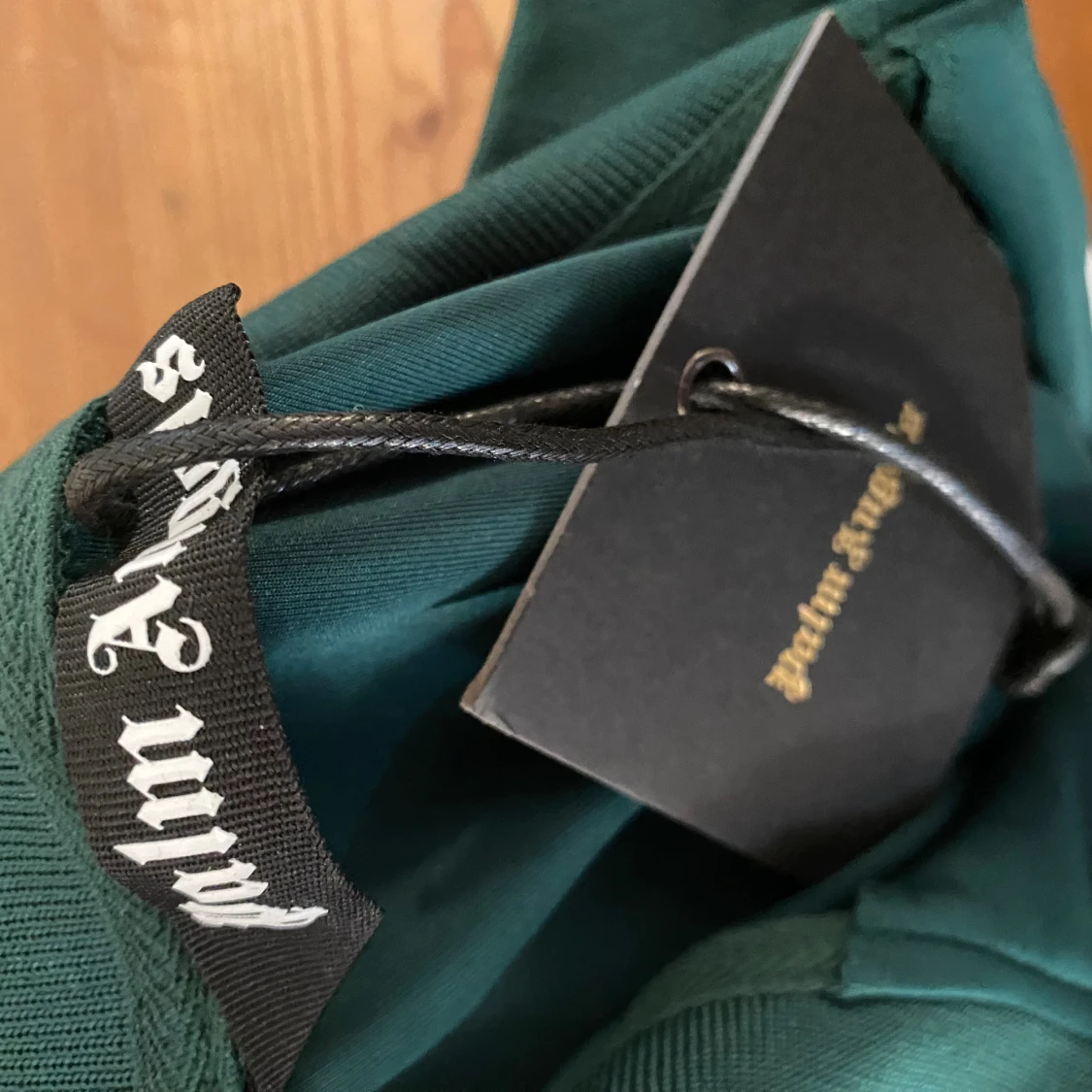  Grön zip hoodie S - 2