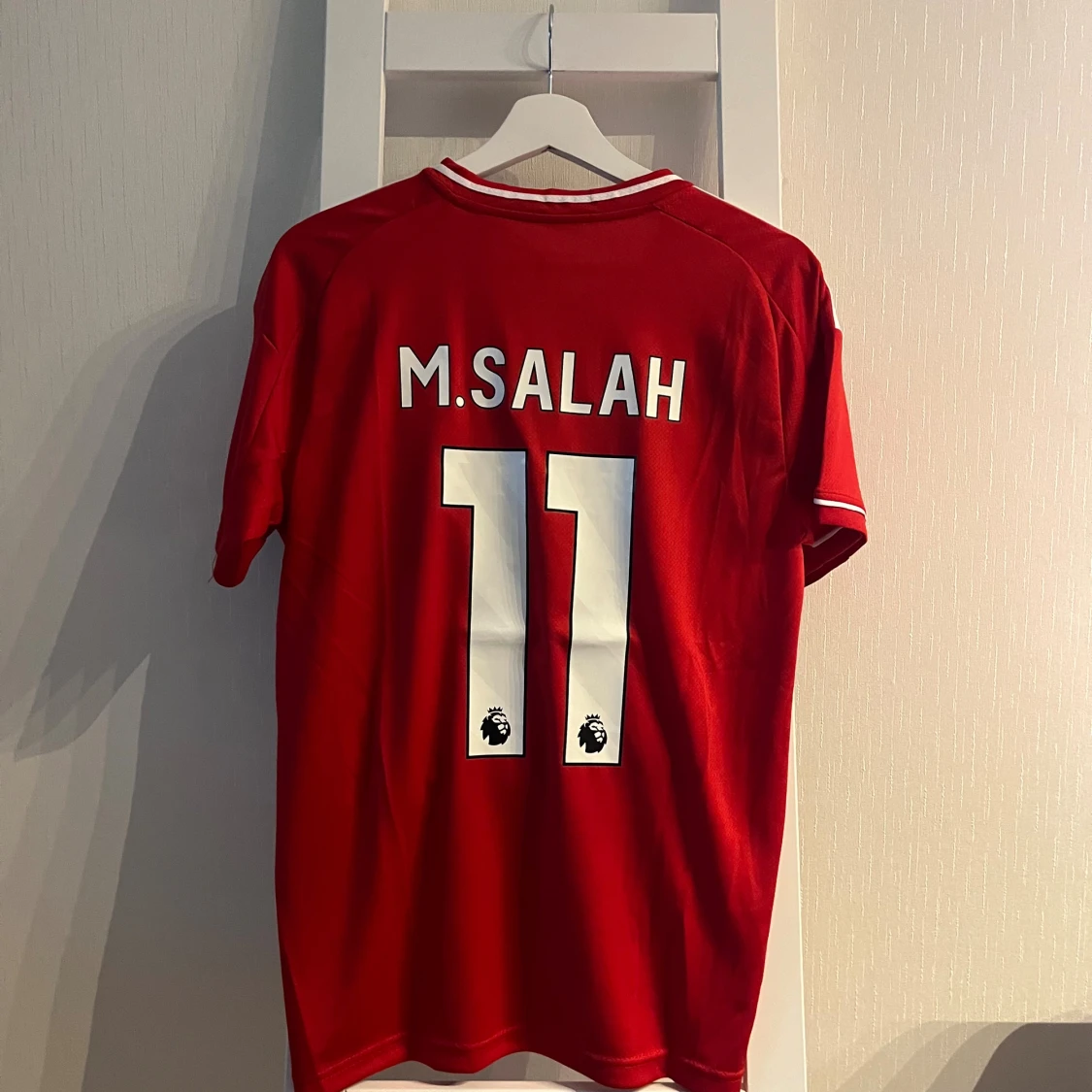 Liverpool Salah 11 Adidas fotbollströja S - 1