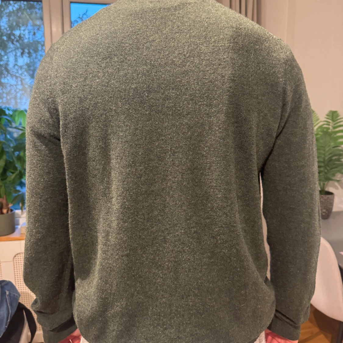 Grön stickad tröja från Lyle & Scott - 1