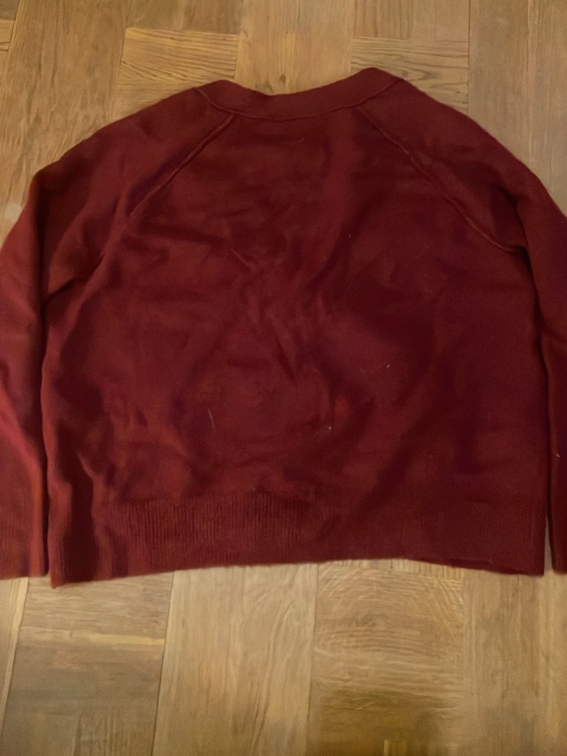 Vinröd kofta från Esprit - 1