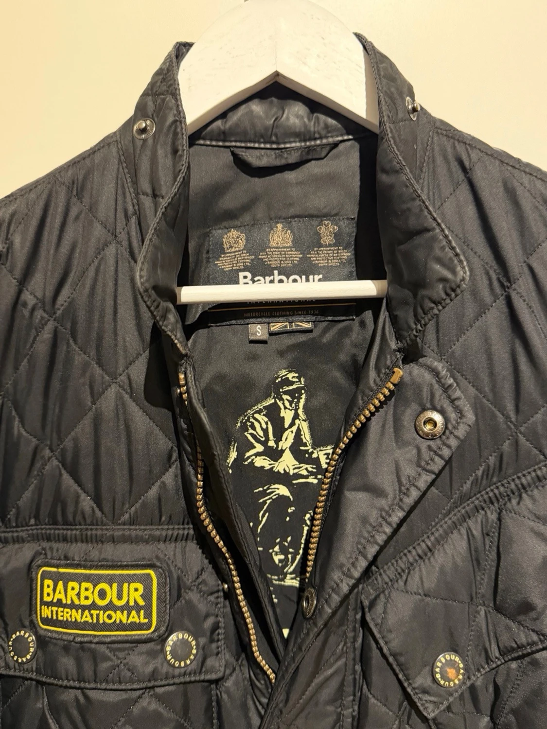 Barbour International Quiltad Field Jacket - 3