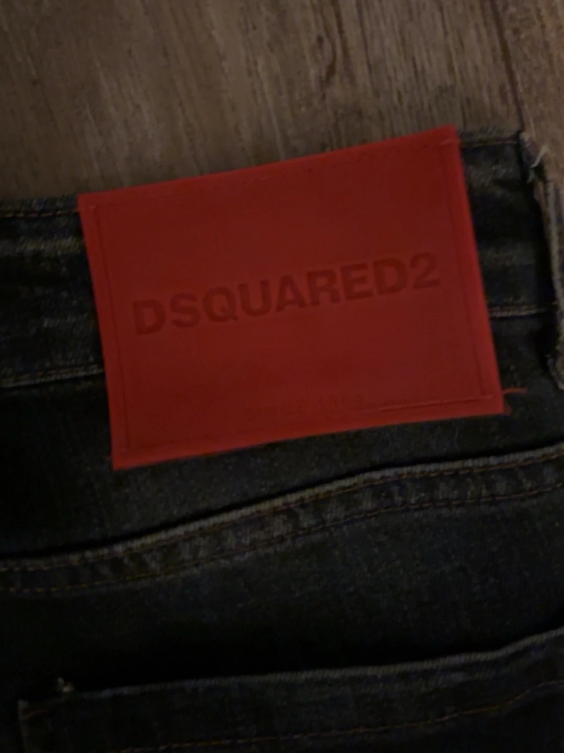 Dsquared2 mörkblå jeans  - 3