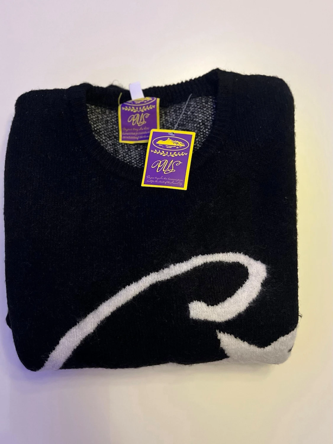 Svart stickad Cortiez tröja - 1