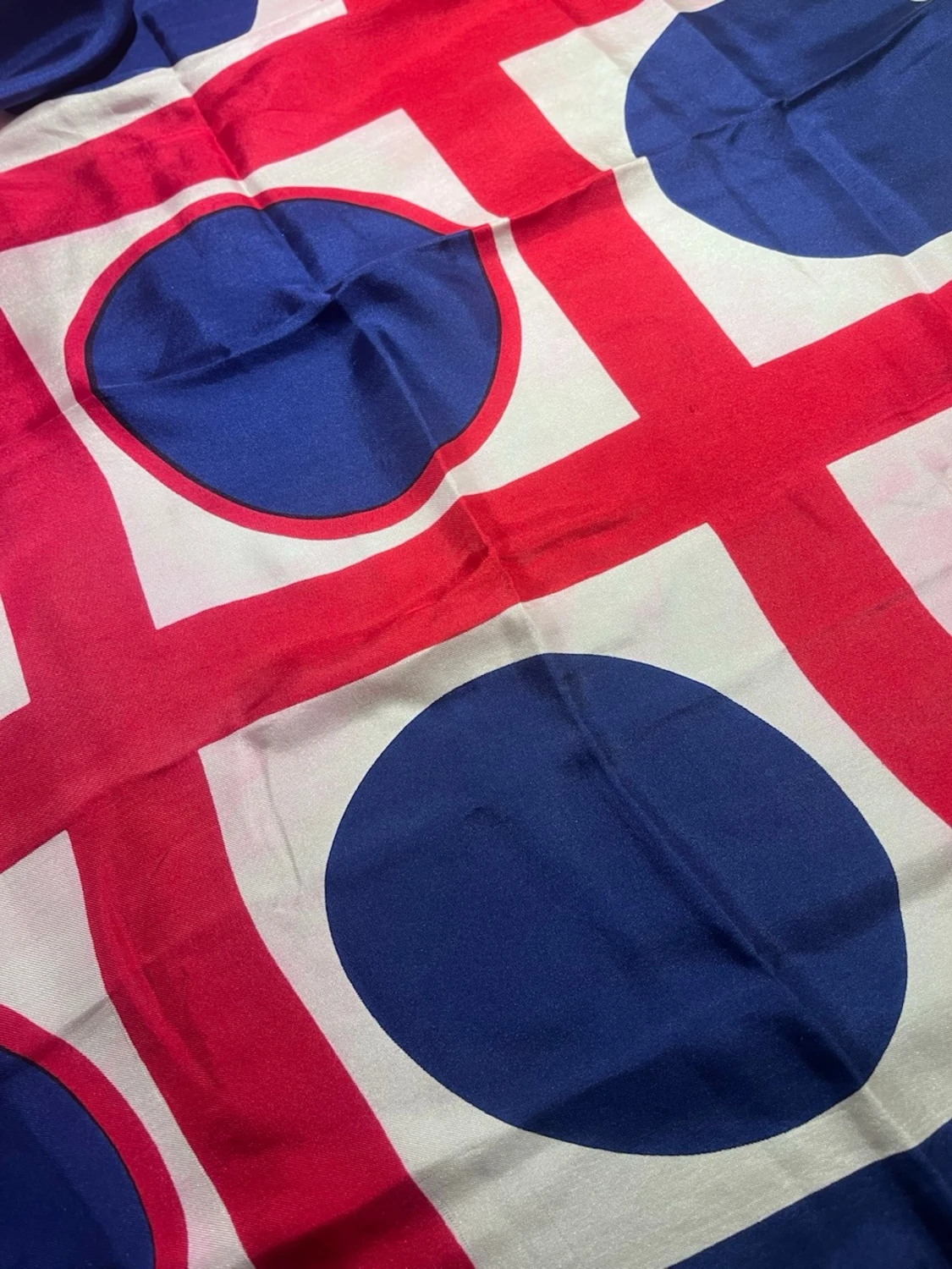 Scarf med grafiskt mönster - 3